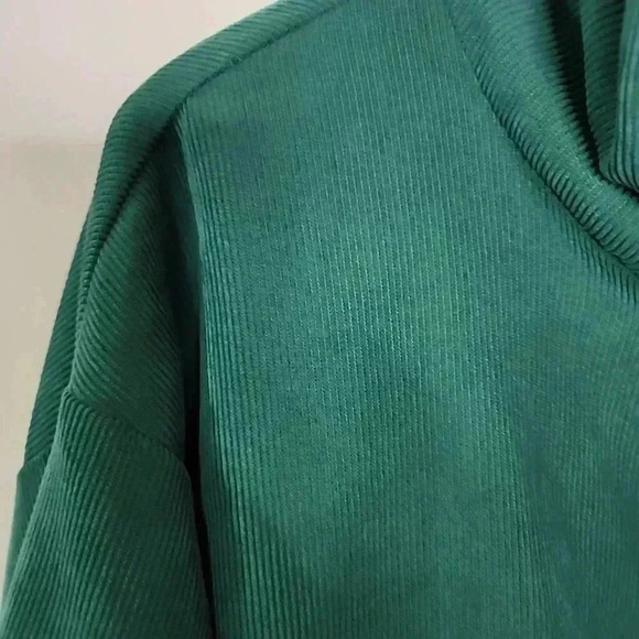 Zaful Hooded Color Block 90s Style. Corduroy Jacket size Medium - Picture 6 of 7